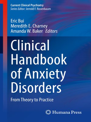 cover image of Clinical Handbook of Anxiety Disorders